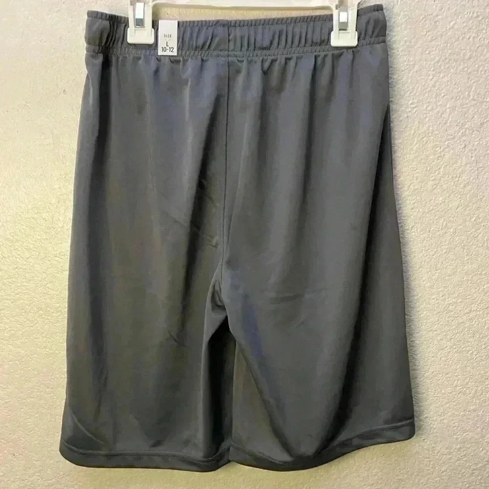 🆕 Place Sport Boys Basketball Grey Shorts L🆕